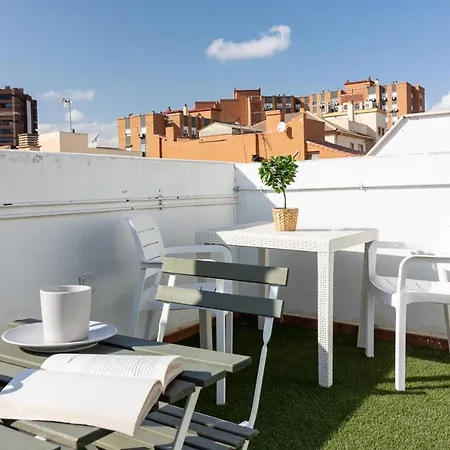 Malaga Center Flat. Carmen City Center Roof-Terrace Boutique Exterior photo